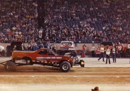 Pontiac Silverdome - Truck Pull From Rick Rzepka (newer photo)